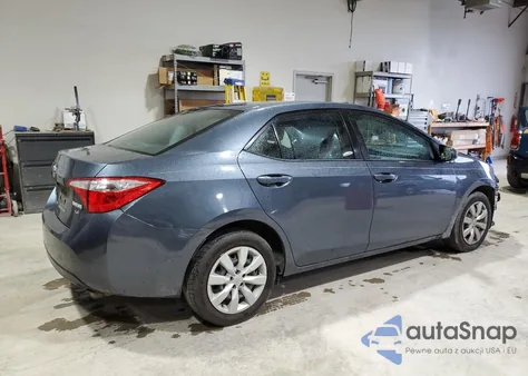 2015 Toyota Corolla L from USA, damaged, VIN 2T1BURHE6FC355495